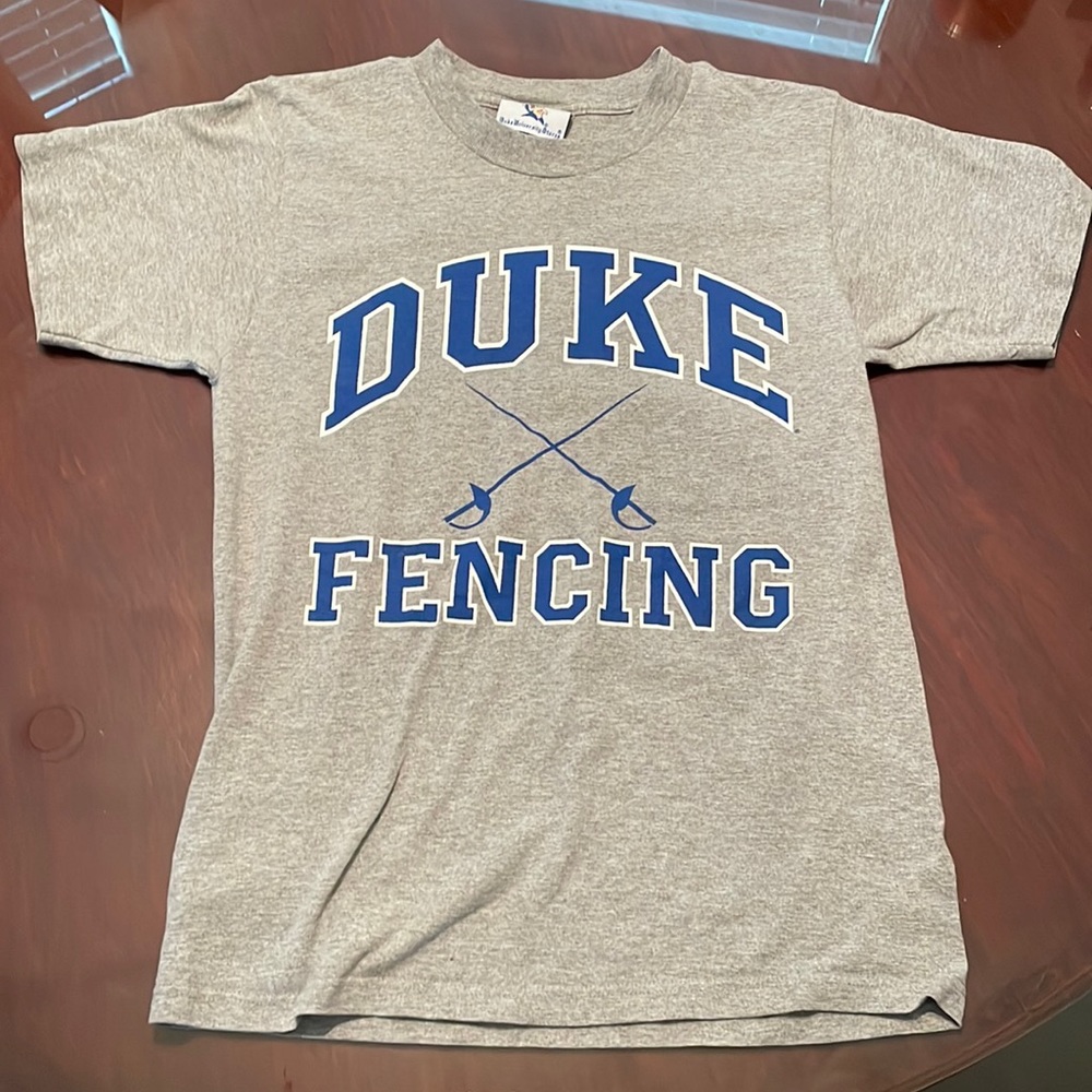 Official Duke University Fencing T-shirt